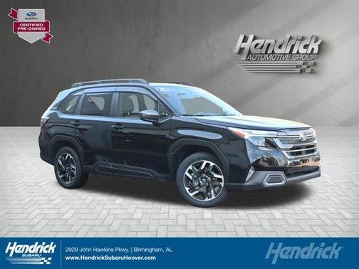 Crystal Black Silica 2025 Subaru Forester Limited