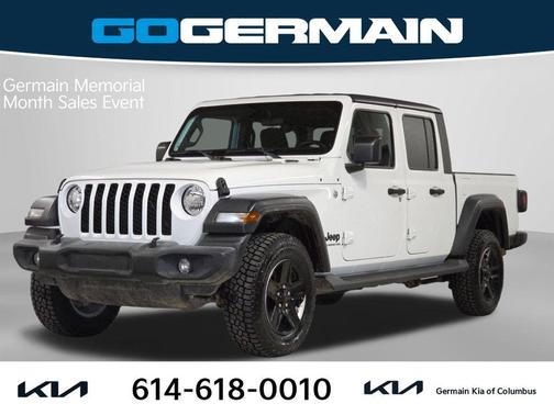 Bright White Clearcoat 2020 Jeep Gladiator Sport S
