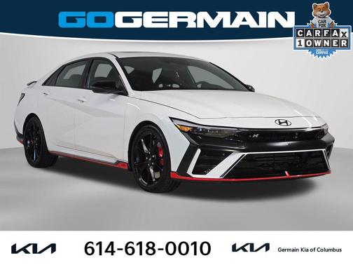 Atlas White 2024 Hyundai ELANTRA N Base