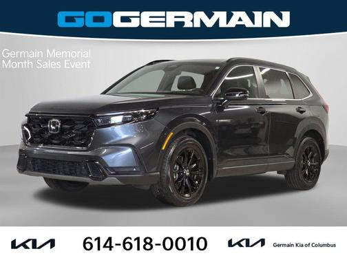 Crystal Black Pearl 2024 Honda CR-V Hybrid Sport AWD