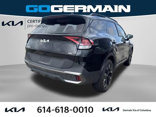 Ebony Black 2023 Kia Sportage X-Line