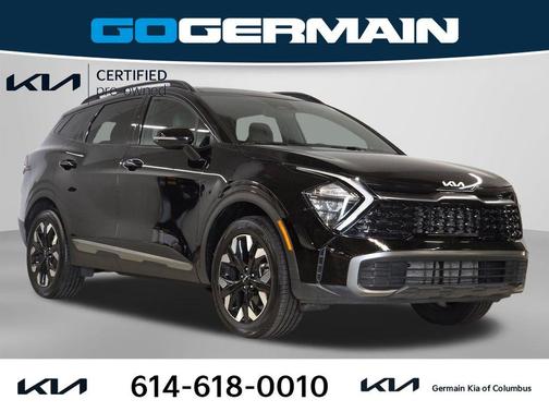 Ebony Black 2023 Kia Sportage X-Line