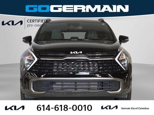 Ebony Black 2023 Kia Sportage X-Line