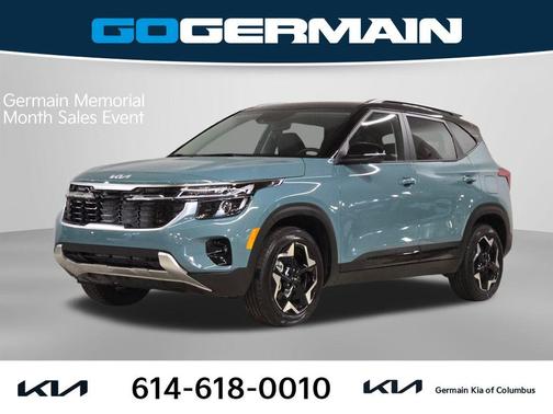 Pluton Blue/Black Roof 2025 Kia Seltos S