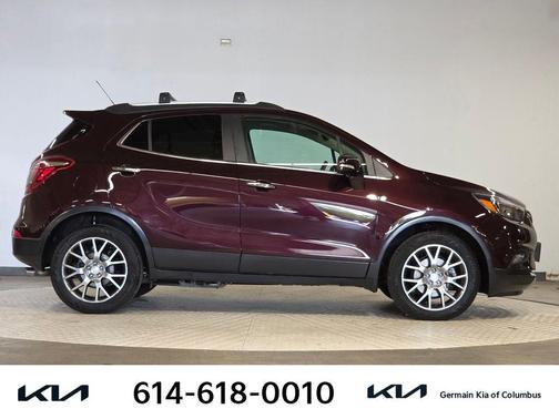 Black Cherry Metallic 2017 Buick Encore Sport Touring