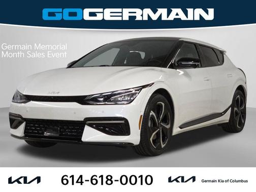 Snow White Pearl 2023 Kia EV6 GT-Line