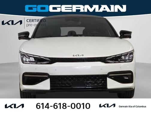 Snow White Pearl 2023 Kia EV6 GT-Line