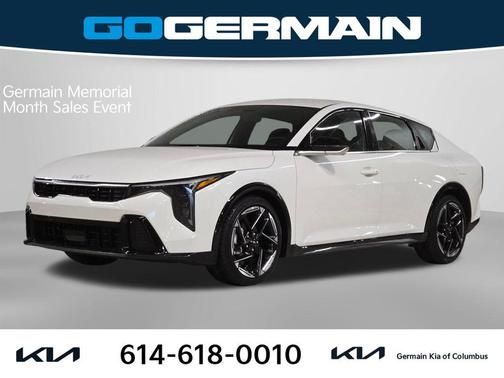 Snow White Pearl 2025 Kia K4 GT-Line