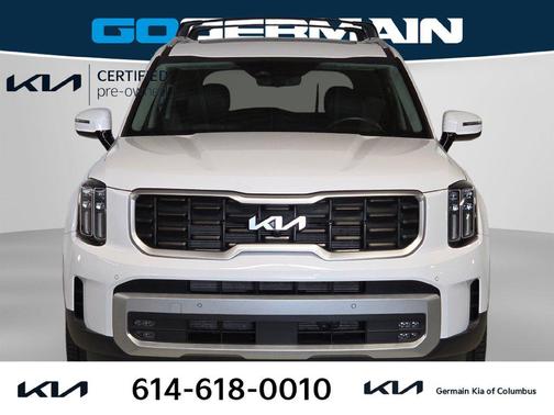 Glacial White Pearl 2024 Kia Telluride SX Prestige