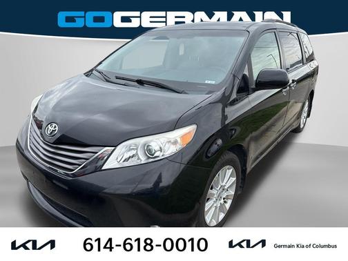 Black 2012 Toyota Sienna XLE