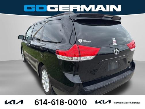 Black 2012 Toyota Sienna XLE