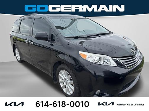 Black 2012 Toyota Sienna XLE