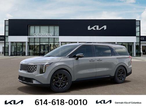 Ceramic Silver 2026 Kia Carnival Hybrid SX Prestige