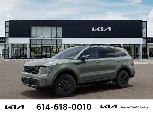 Jungle Green 2026 Kia Sorento SX