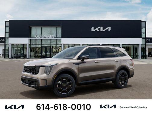 Volcanic Sand 2026 Kia Sorento Hybrid SX Prestige