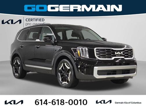 Ebony Black 2023 Kia Telluride S