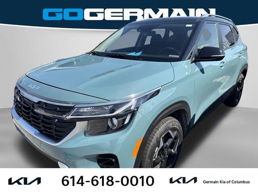 Pluton Blue/Black Roof 2025 Kia Seltos S