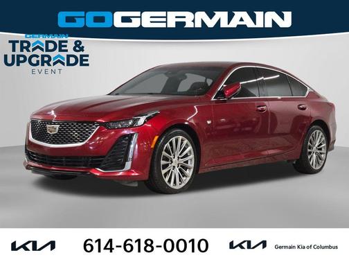 Radiant Red Tintcoat 2023 Cadillac CT5 Premium Luxury
