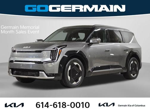 Pebble Gray 2024 Kia EV9 Land