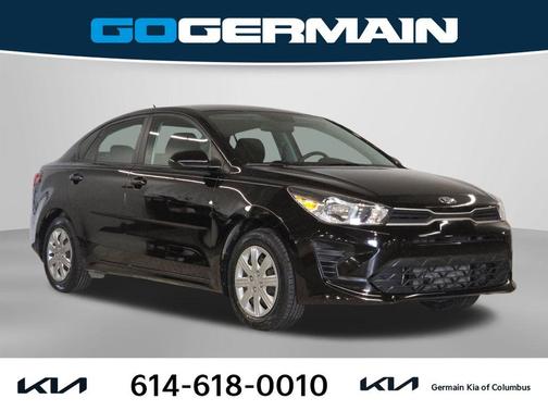 Aurora Black 2021 Kia Rio S