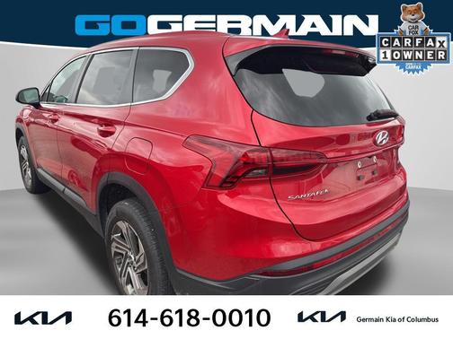 Calypso Red 2021 Hyundai SANTA FE SE