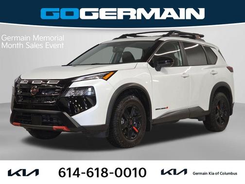White Pearl 2025 Nissan Rogue Rock Creek