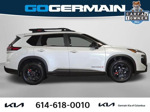 White Pearl 2025 Nissan Rogue Rock Creek