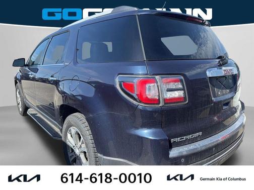 Dark Sapphire Blue 2015 GMC Acadia SLT-2