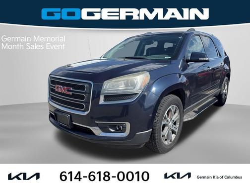 Dark Sapphire Blue 2015 GMC Acadia SLT-2