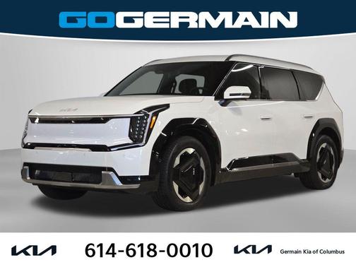 Snow White Pearl 2024 Kia EV9 Land