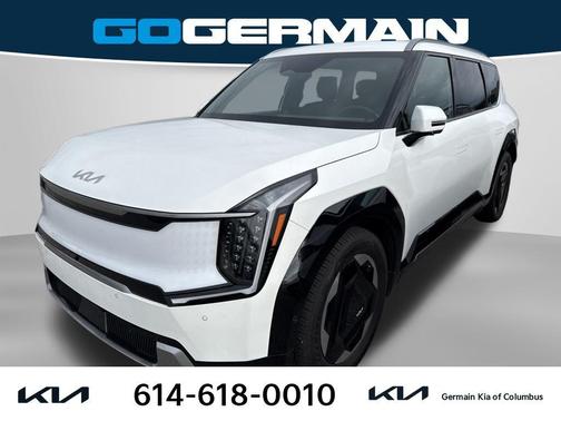 Snow White Pearl 2024 Kia EV9 Land