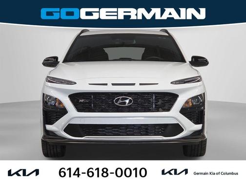 Lunar White 2022 Hyundai KONA N Line