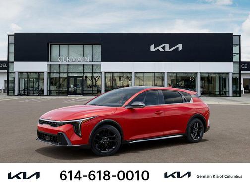 Currant Red 2026 Kia K4 GT-Line Turbo