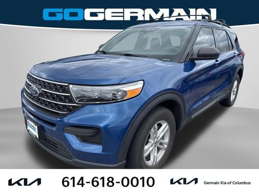 Atlas Blue Metallic 2020 Ford Explorer XLT