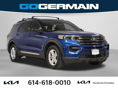 Atlas Blue Metallic 2020 Ford Explorer XLT