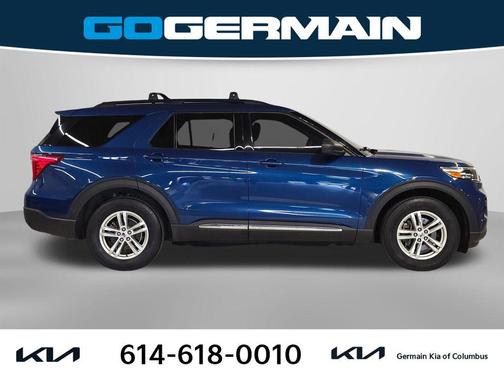 Atlas Blue Metallic 2020 Ford Explorer XLT