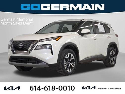 Pearl White Tricoat 2023 Nissan Rogue SV