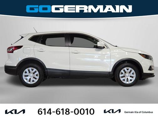 Glacier White 2020 Nissan Rogue Sport S