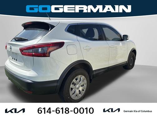 Glacier White 2020 Nissan Rogue Sport S