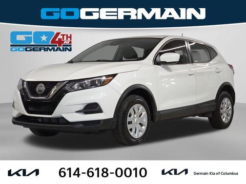 Glacier White 2020 Nissan Rogue Sport S