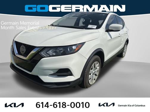 Glacier White 2020 Nissan Rogue Sport S