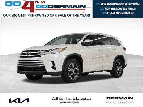 2017 Toyota Highlander LE I4