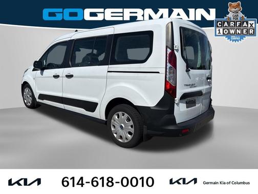 Frozen White 2022 Ford Transit Connect XL Passenger Wagon
