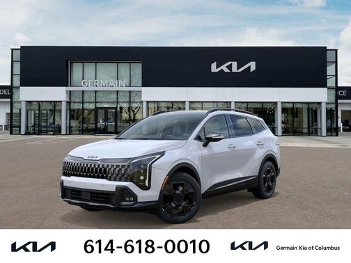 Glacial White Pearl 2026 Kia Sportage X-Line