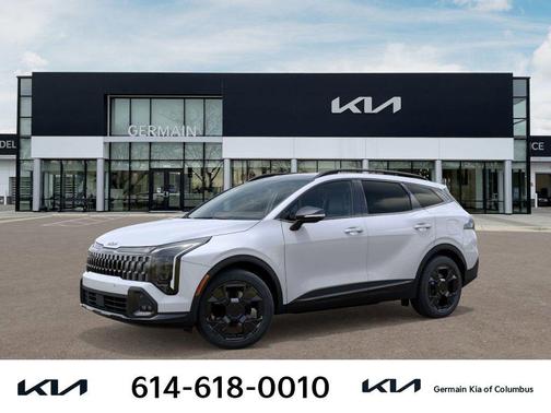 Glacial White Pearl 2026 Kia Sportage X-Line