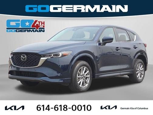 Deep Crystal Blue Mica 2024 Mazda CX-5 2.5 S Select Package