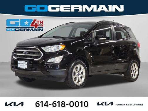 Shadow Black 2020 Ford EcoSport SE