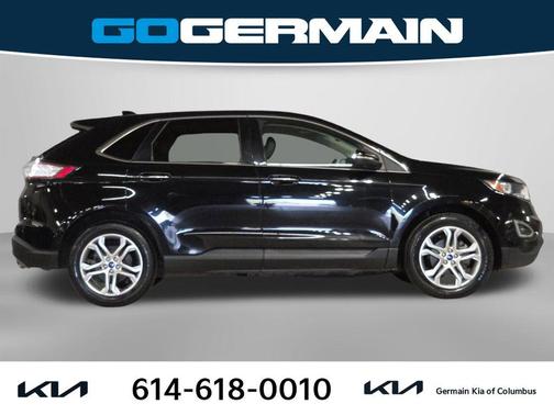 Shadow Black 2018 Ford Edge Titanium
