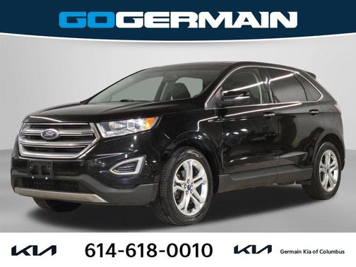 Shadow Black 2018 Ford Edge Titanium