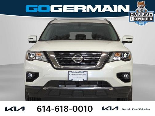 Pearl White 2017 Nissan Pathfinder Platinum